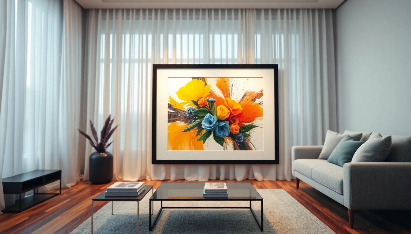 Showcase Your Art with a 36×48 Frame: Style, Durability, and Elegance
