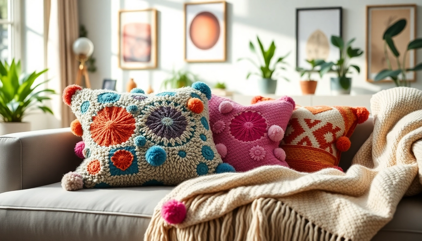 Transform your space with a unique Pompom Cushion Cover, enhancing comfort and style.