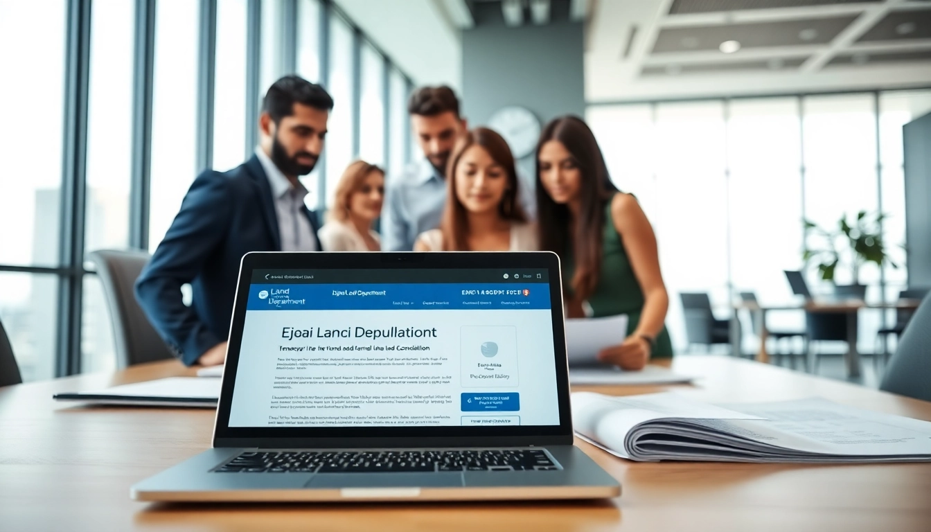 Facilitating ejari cancellation with expert guidance in a professional office setting.
