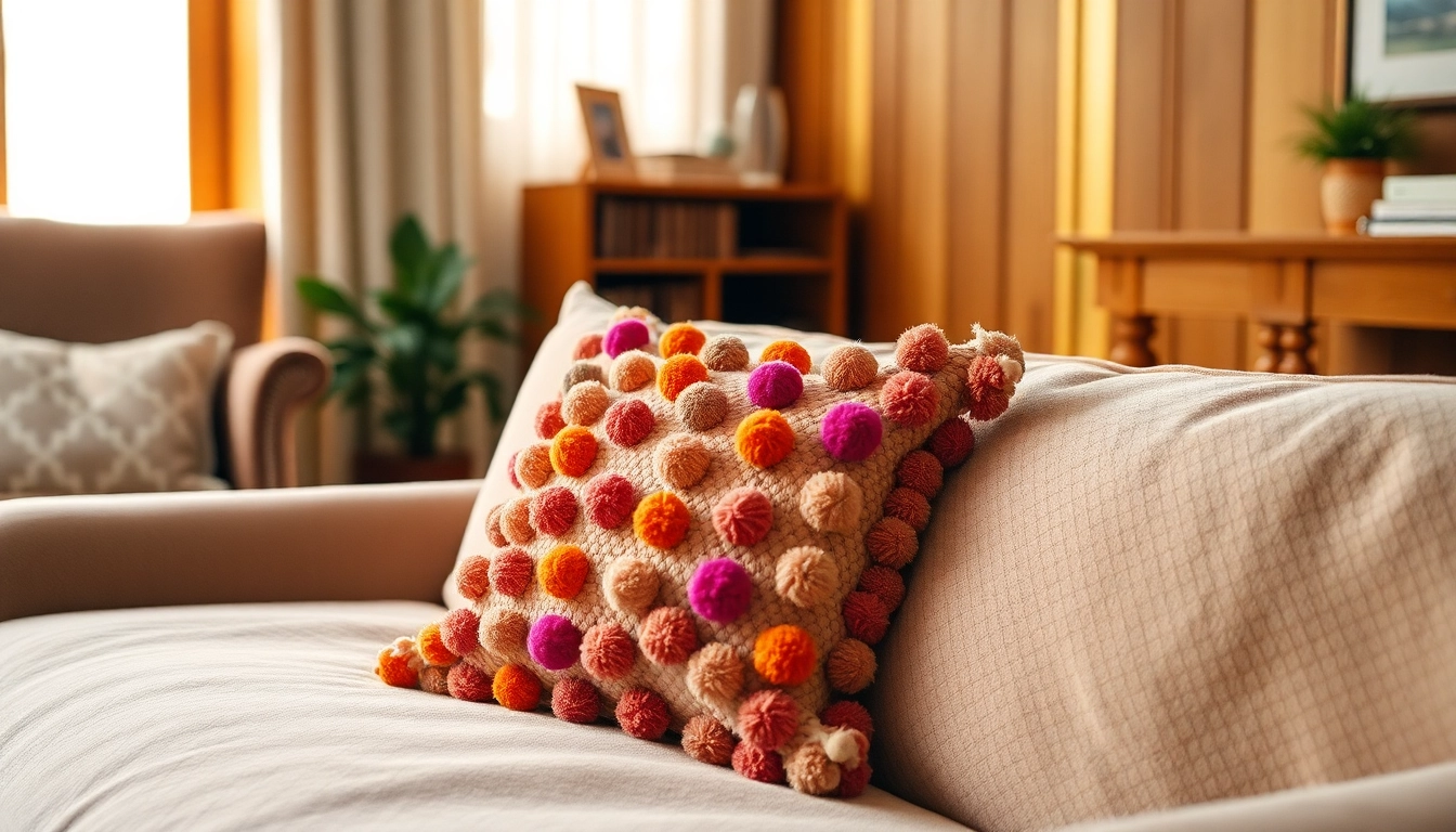 Shop the unique pompom cushion from https://labboho.com/collections/pompom-cushion to enhance your home décor.
