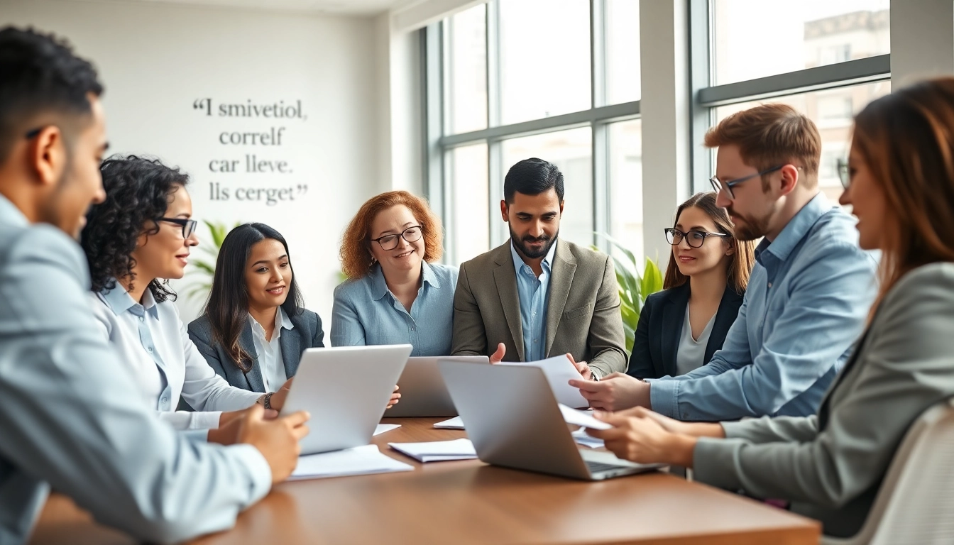Boost your business with Quickplus Business Consultants in a vibrant, collaborative office setting.