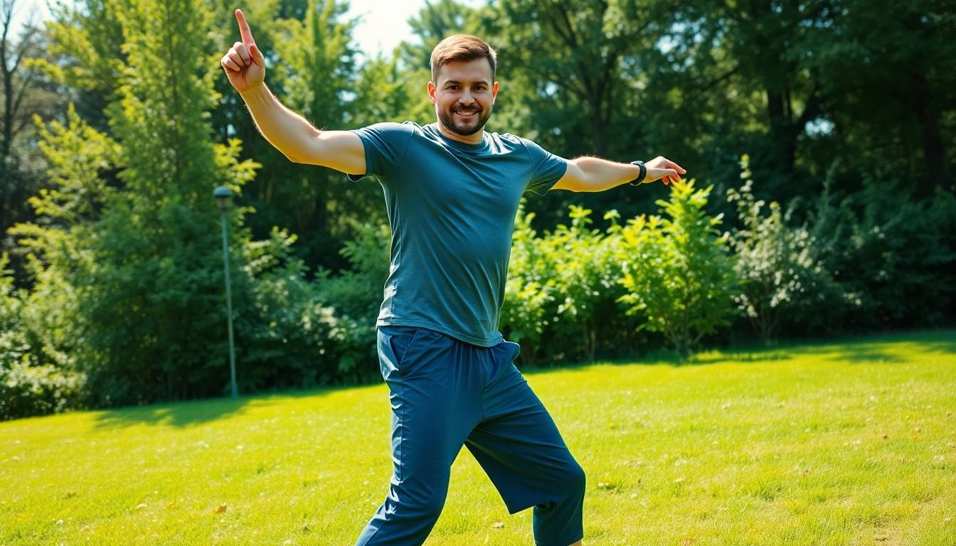 Abnehmen durch aktive Bewegung im Freien, während die Sonne scheint und die Natur umgibt.