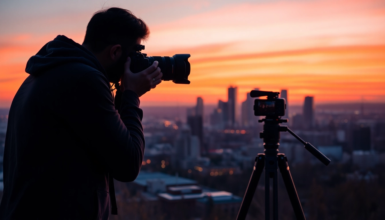 Engaging photo by a professional photography company Edmonton during sunset.