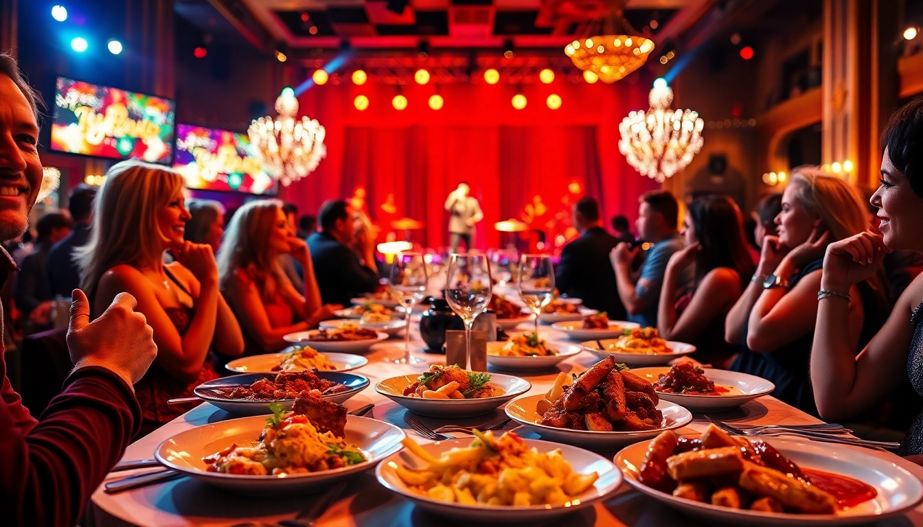 Delight in unforgettable dinner shows vegas while enjoying gourmet meals and live performances.