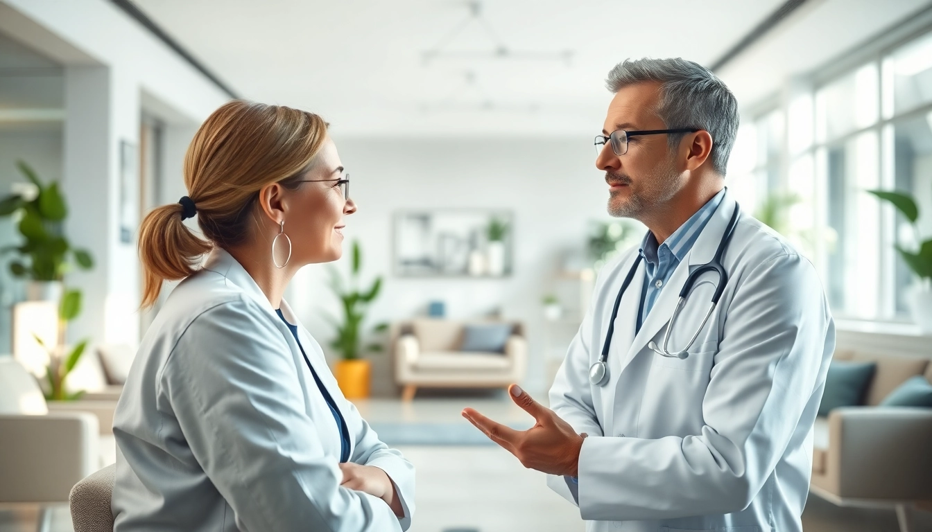 Concierge doctors Henderson NV providing personalized healthcare in a welcoming clinic environment.